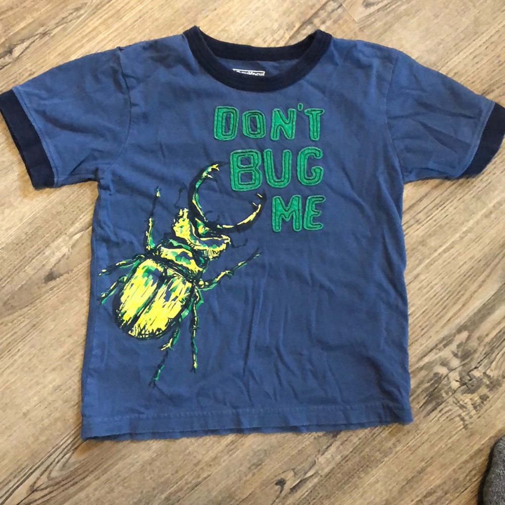 Oshkosh B Gosh Boys Bug Short Sleeve Tee - Size 4